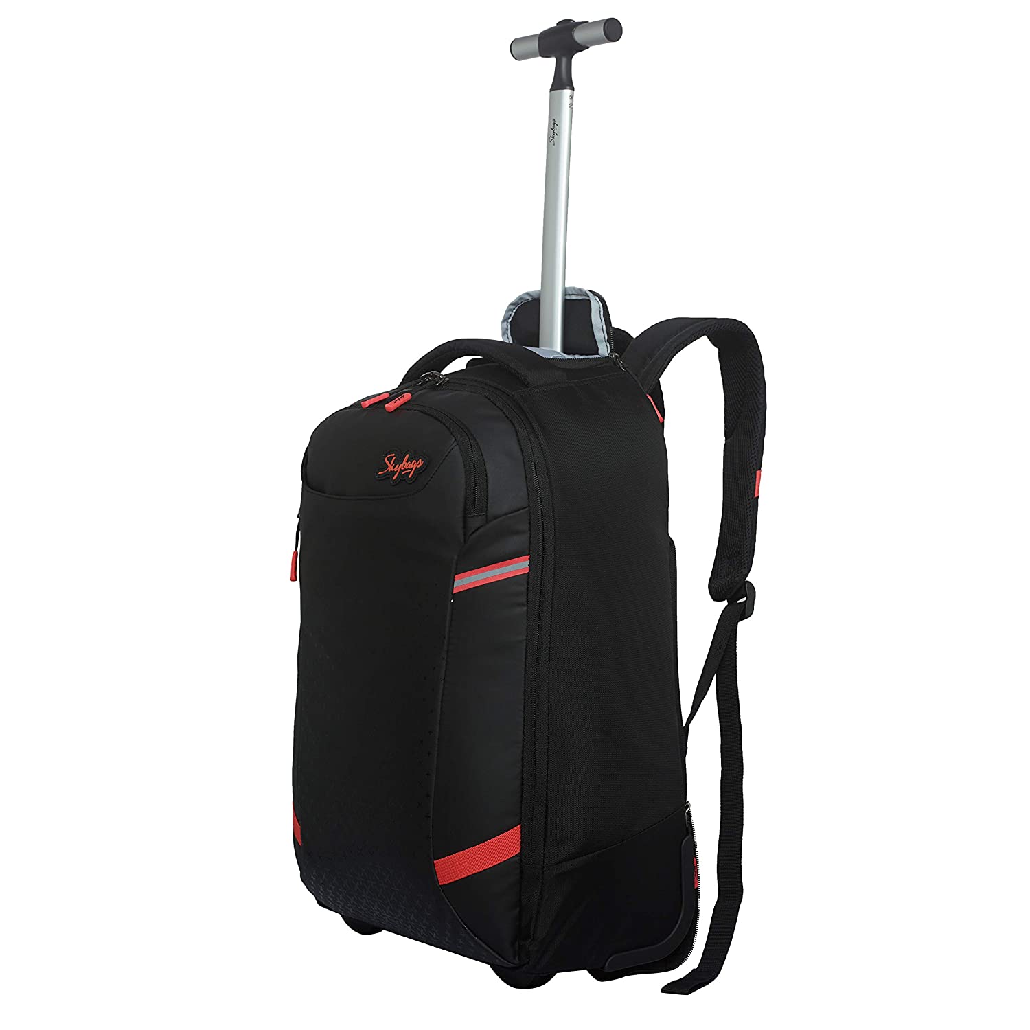 Skybags Atlantic Black Backpack Trolley 01