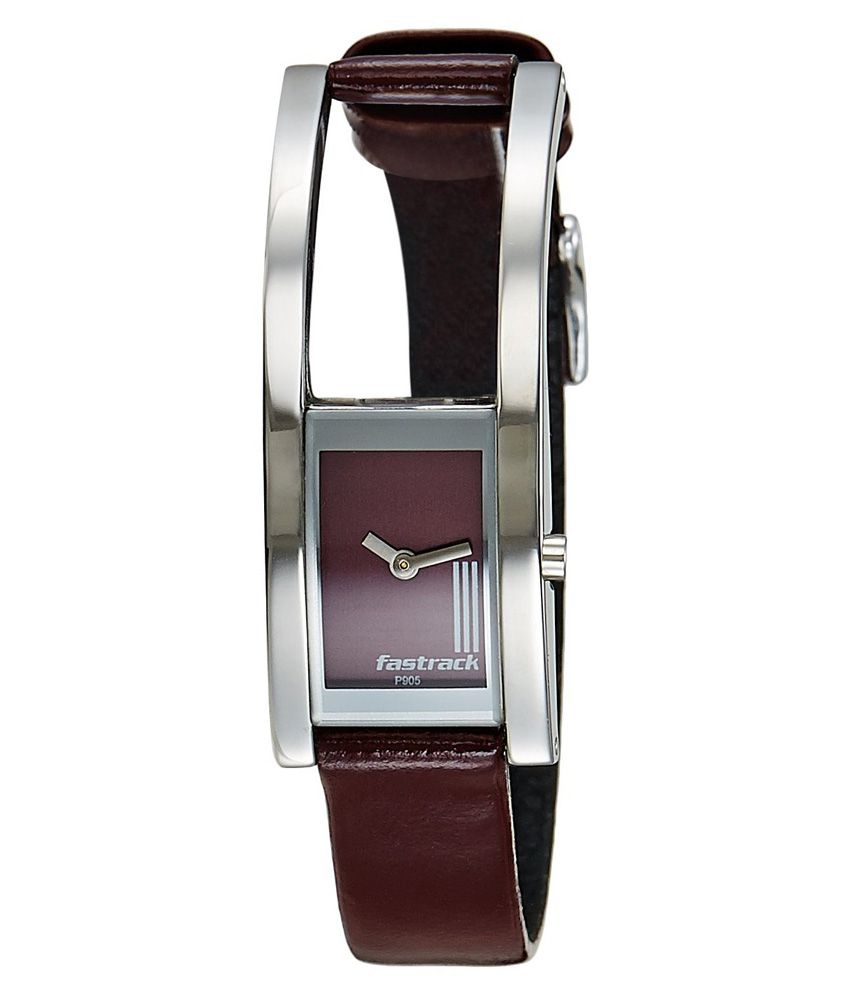 Fastrack purple 2024 dial watch