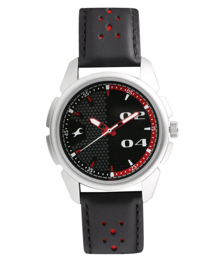 Buy Fastrack Loopholes White Dial Leather Strap Watch 3170KL01 Online at  Low Prices in India at Bigdeals24x7.com