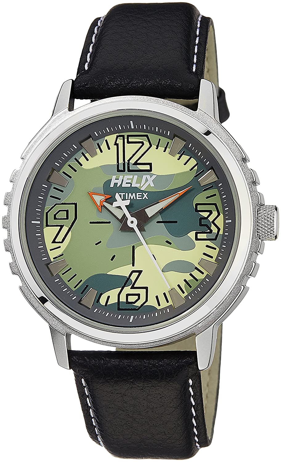 Helix Analog Black Dial Men's Watch - TW039HG15 : Amazon.in: Fashion